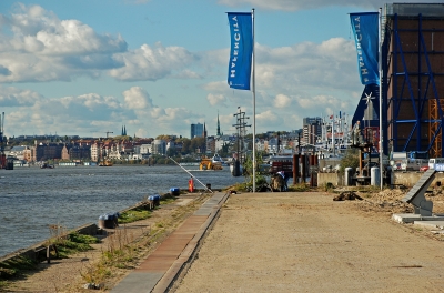 Hafencity - Blick vom Strandhöft