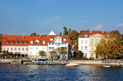 Überlingen vom Schiff aus gesehen