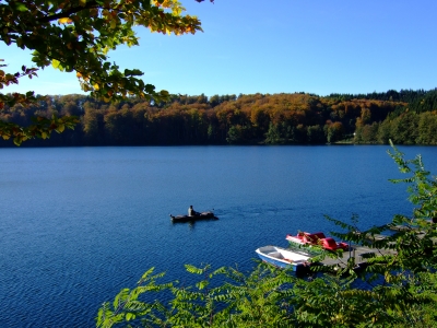 Boot auf See