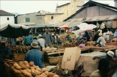 Auf dem Markt in Zanzibar Stadt