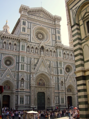Haupteingang -Kathetrale von Florenz