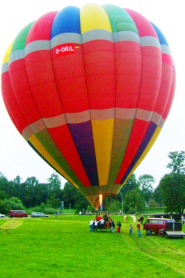 Ein bunter Luftballon