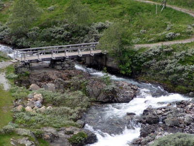 Brücke in Myrdal/Norwegen