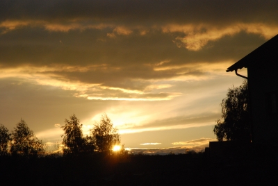 ... und wieder geht die Sonne unter