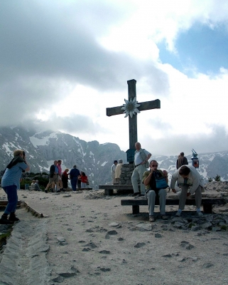 Gipfelkreuz auf den Kehlstein