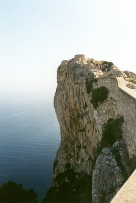 Blick auf den Gipfel von Cap Formentor