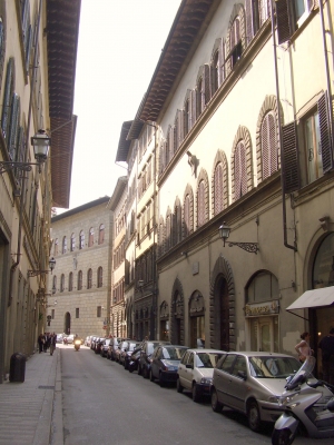 Parkplatzprobleme in Florenz