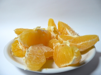 Orangen - ein Teller voll