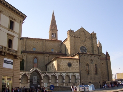 Eine Kirche in Florenz