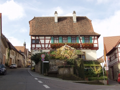 Altes Fachwerkhaus in Gochsheim