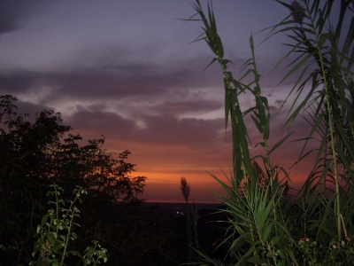 Sonnenuntergang in der Toscana