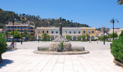 Solomosplatz auf Zakynthos