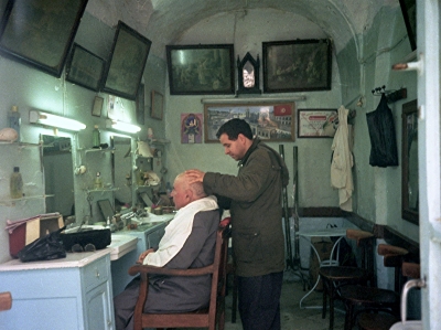 Friseurladen in Tunis
