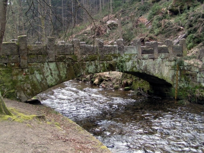 Steinbrücke im Kirnitzschtal/Sächs.Schweiz