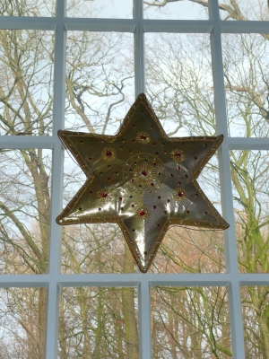 Stern im Fenster