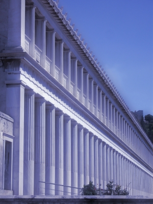 Antike Säulenhalle