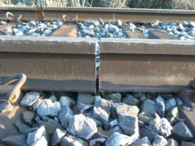 Anschluss im Gleisbau