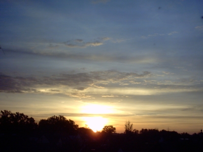 Sonne und wolken