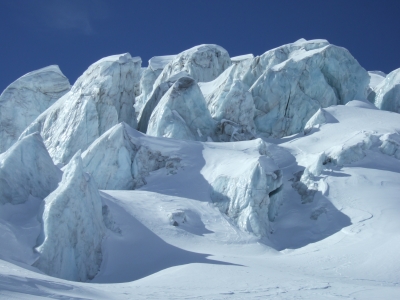 Gletscherkristallle auf Längfluh