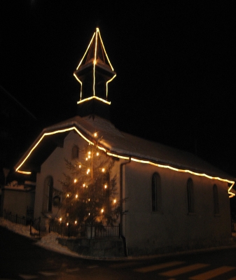 Bergkirche im Wallis