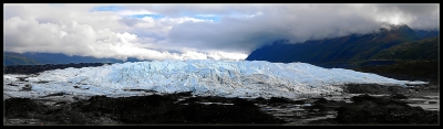 Alaska - Panorama Matanuska Glacier