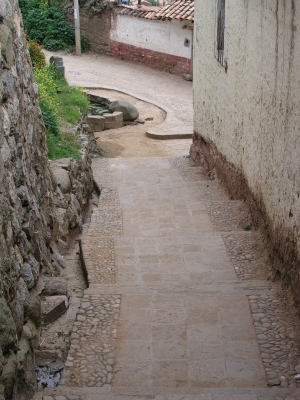 Gasse in San Blas