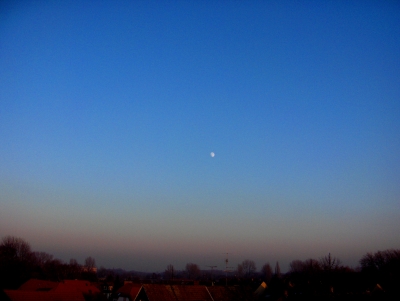 Wintermond am 21.12.2007