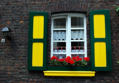 romantisches Altbaufenster