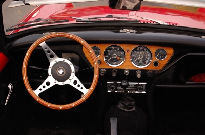 Cockpit Triumph Spitfire MK3