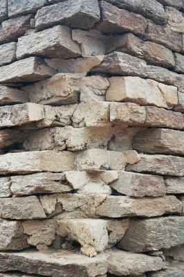 Mauerecke Detail bei LeBrusc