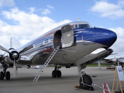 DC-6B der Red-Bullflotte