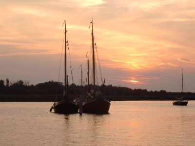 Sonnenuntergang Ijsselmeer