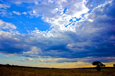 Himmel über Afrika