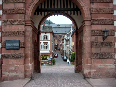 Heidelberg, alter Brückenbogen