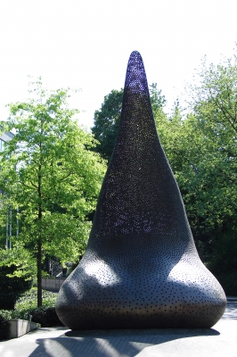 Eine Skulptur in Wuppertal