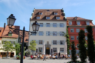 Schlossplatz in Meersburg