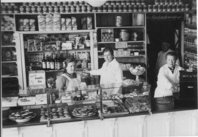 Emptings Bäckerei Verkauf vor 60 Jahren