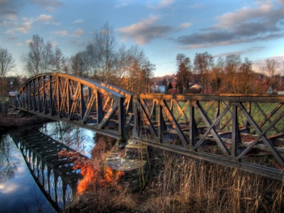 Bogenbrücke in Schlitz   HDR