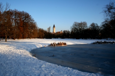 Winter in Leipzig