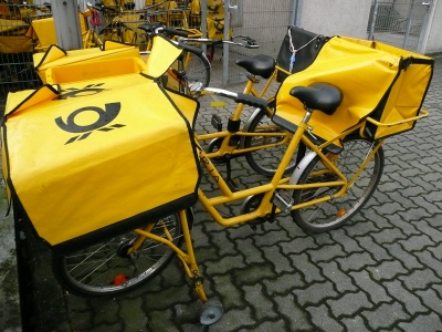 Fahrrad für Briefträger