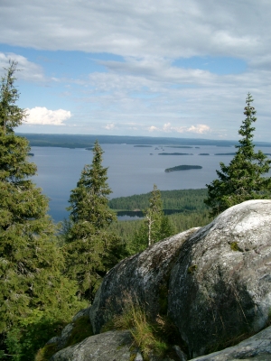 Aussicht von Koli (Finnland)