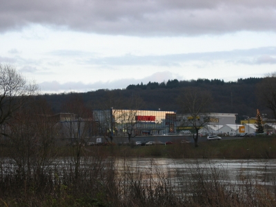 Hochwasser an der Mosel