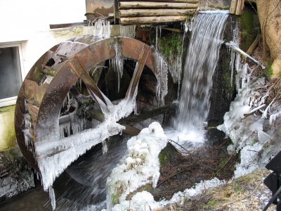 Ödentahler Mühle Wasserrad