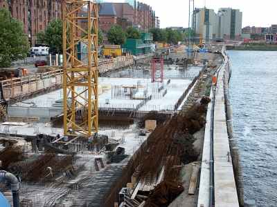 Hafencity - Baustelle Sandtorkai