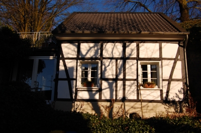 Bergisches Fachwerkhaus mit Wintergarten