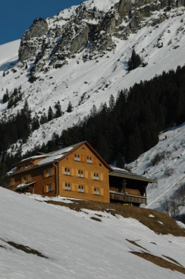 Berghütte im Großen Walsertal