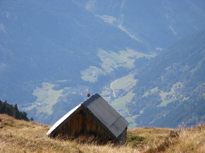 Hütte am Gerlosstein