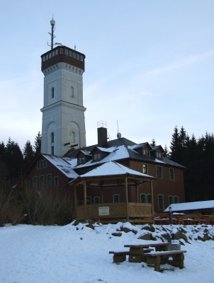 Pöhlberg im Winter