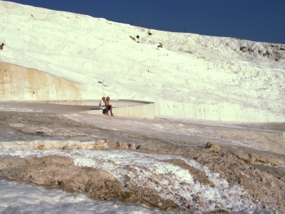 Kalkfelsen von Pamukkale -3-