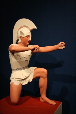 Griechische Figur des Teukros